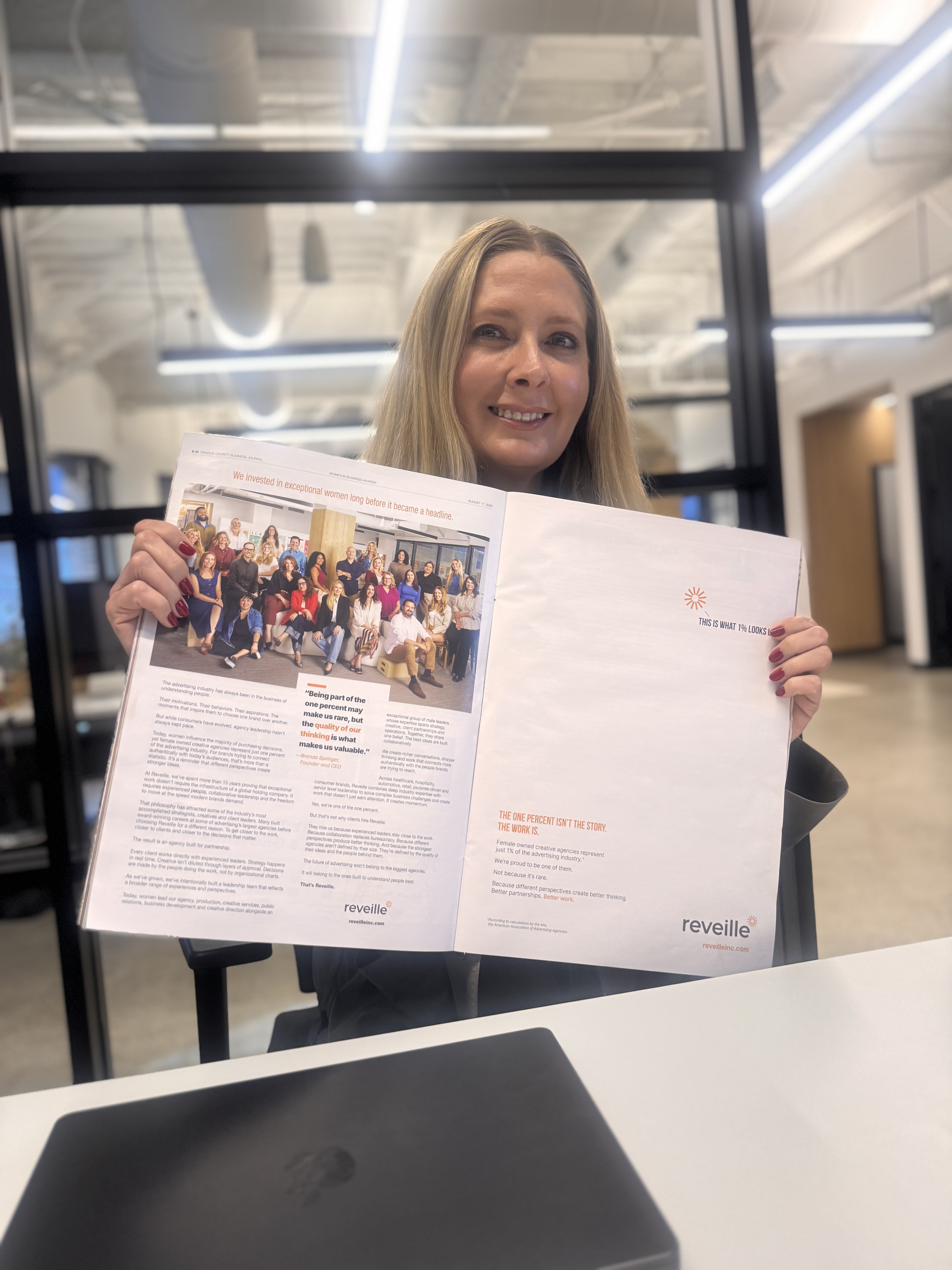 We invested in exceptional women long before it became a headline.
